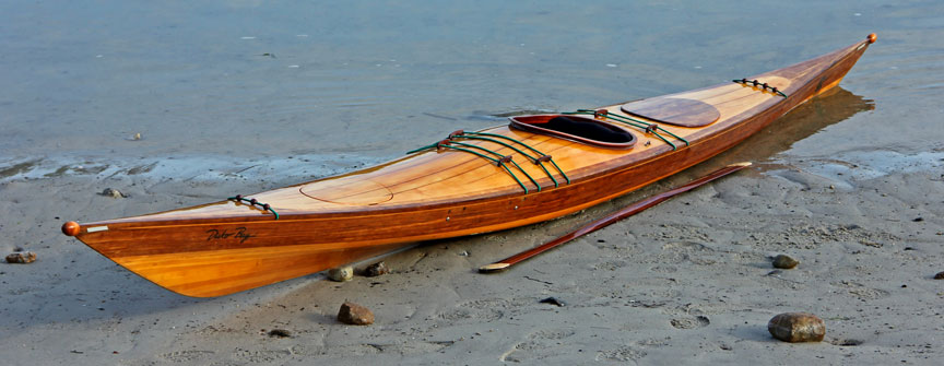 Laughing Loon Wooden Strip built Kayaks and Canoes -Wooden Kayaks