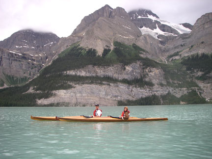 North Star Baidarka WoodStrip Sea Kayak designed by Rob Macks