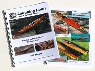 laughing loon wooden strip built kayaks and canoes -wooden